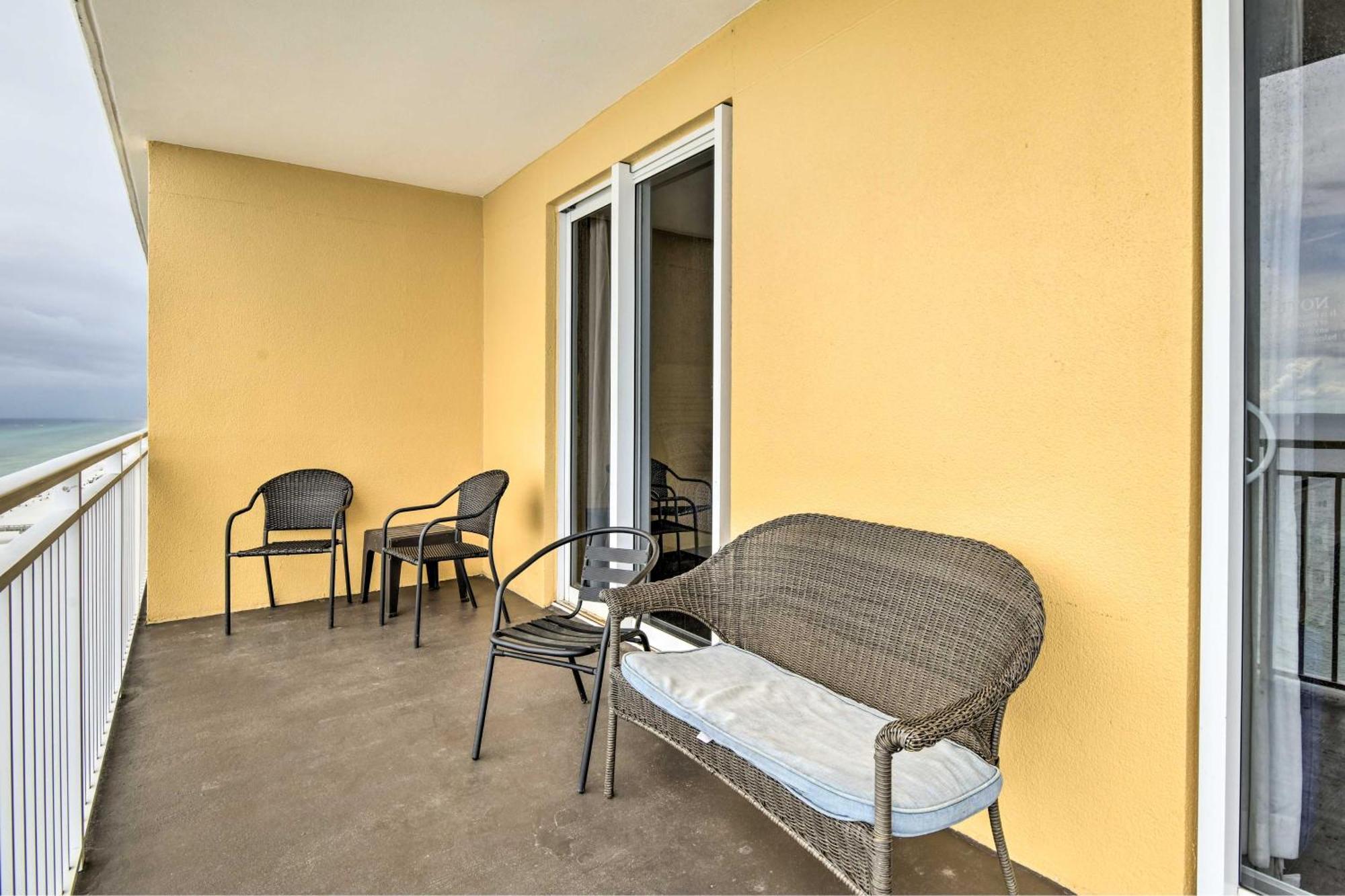 פנמה סיטי ביץ' Oceanfront Pcb Condo With Gulf Views And Pool Access! מראה חיצוני תמונה
